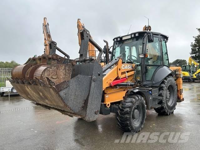 Case IH 590SV Товарач със заден ексватор