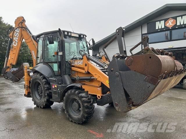 Case IH 590SV Товарач със заден ексватор