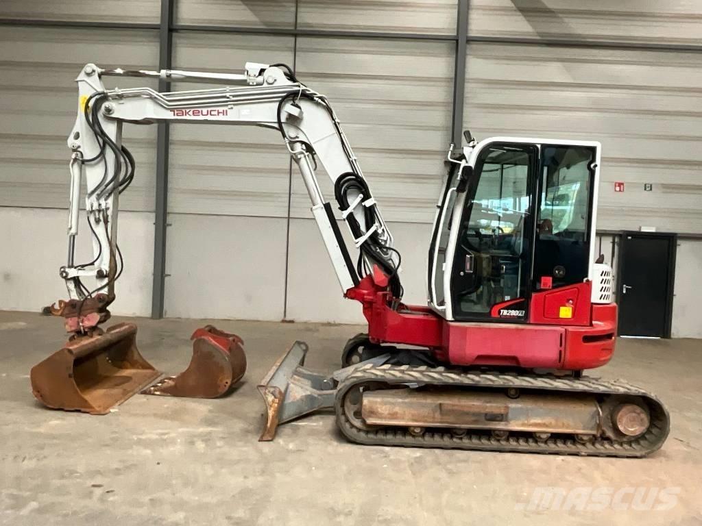 Takeuchi TB 280 FR Средни екскаватори 7т - 12т