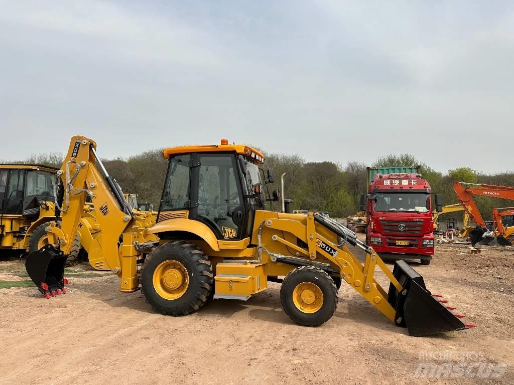 JCB 3CX Товарач със заден ексватор