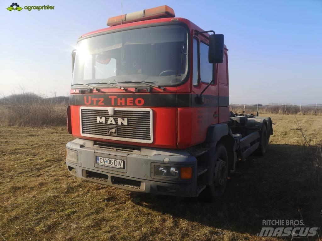 MAN F2001 Камиони с кран с кука