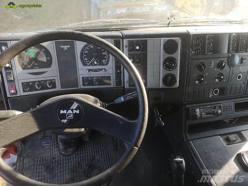 MAN F2001 Камиони с кран с кука