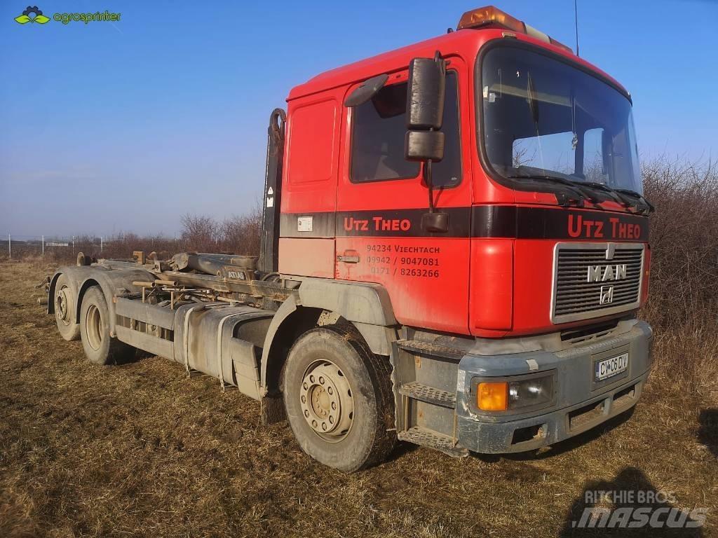 MAN F2001 Камиони с кран с кука