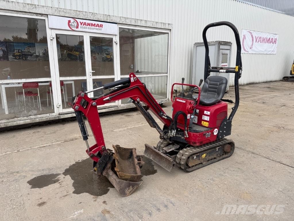 Yanmar SV08 (1D879) Мини екскаватори < 7 т