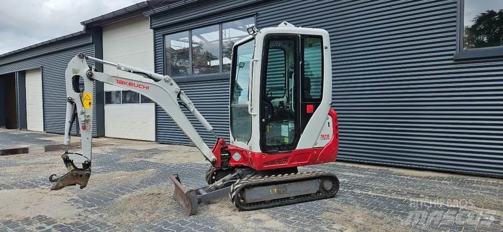 Takeuchi TB216 Мини екскаватори < 7 т