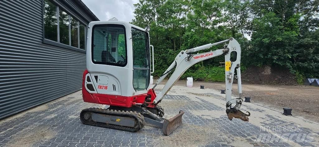 Takeuchi TB216 Мини екскаватори < 7 т