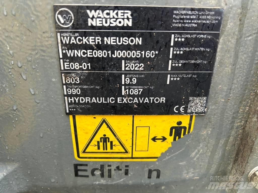 Wacker Neuson 803 Верижен екскаватор