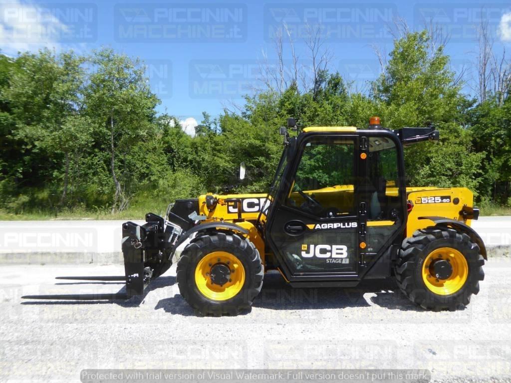 JCB 525-60 Agri Plus Телескопични товарачи