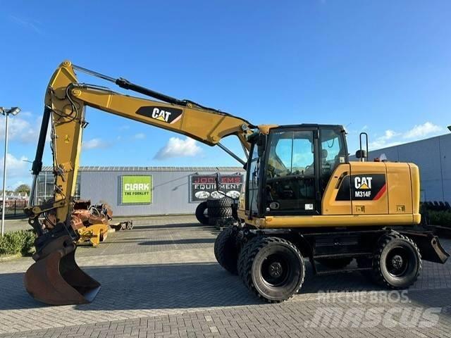 CAT M 314 F Колесни екскаватори