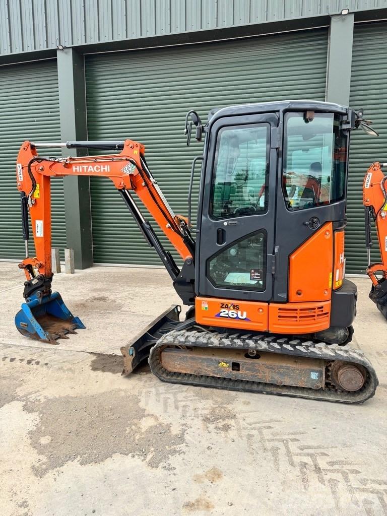Hitachi ZX 26 U-6 CR Мини екскаватори < 7 т