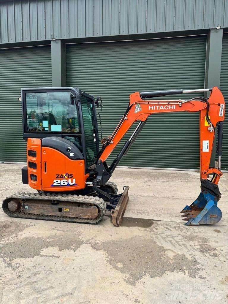 Hitachi ZX 26 U-6 CR Мини екскаватори < 7 т