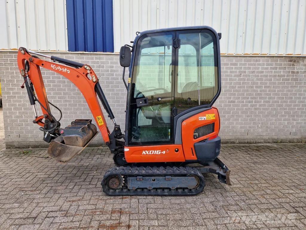 Kubota KX016-4 Мини екскаватори < 7 т