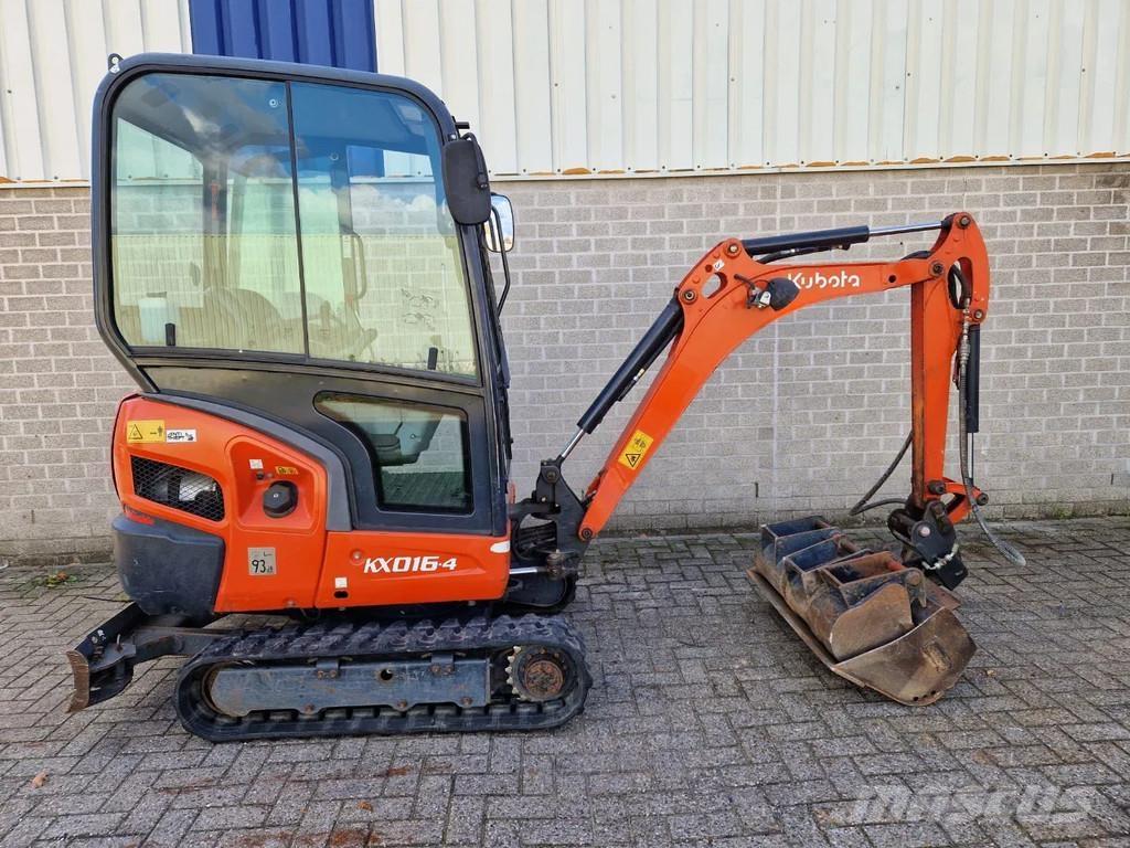 Kubota KX016-4 Мини екскаватори < 7 т
