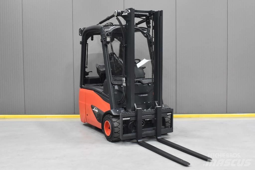 Linde E 18-02 Електрически вилични кари-повдигачи