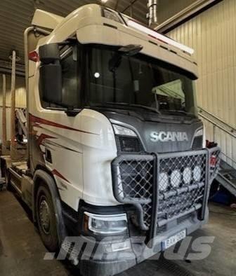 Scania R580B6X4NB За превоз на дървени трупи
