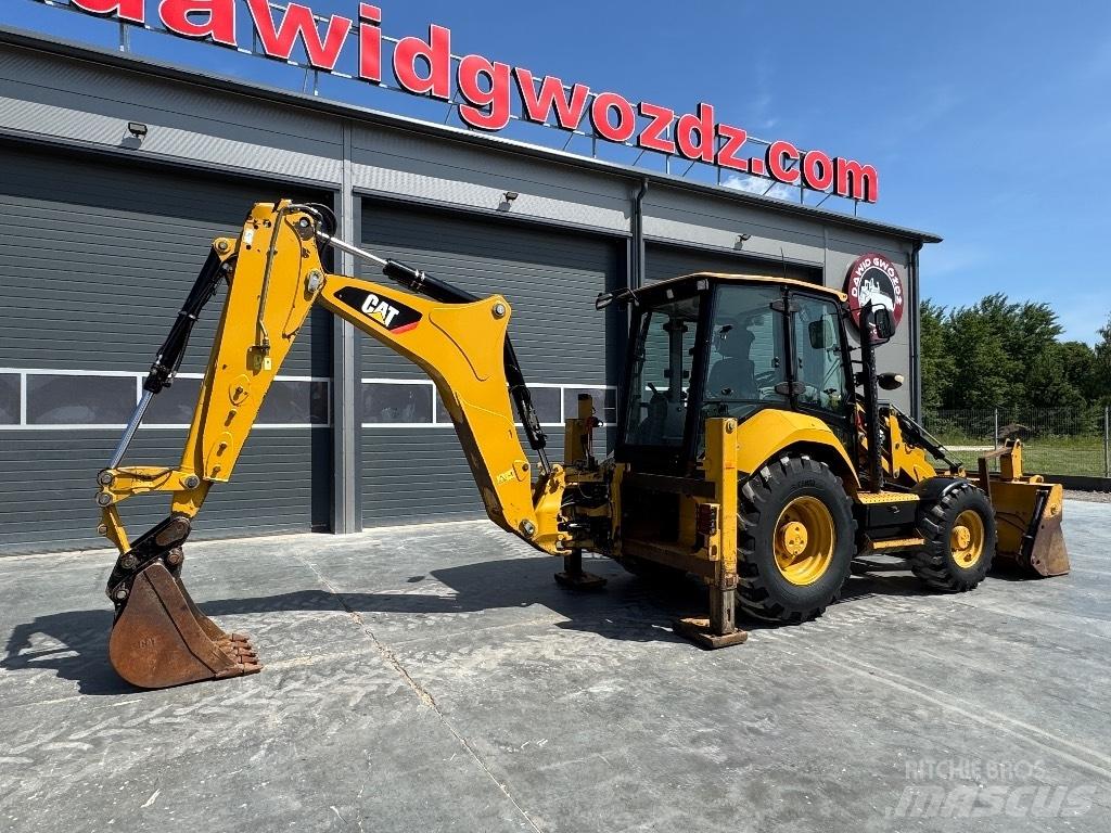 CAT 432F2 Товарач със заден ексватор