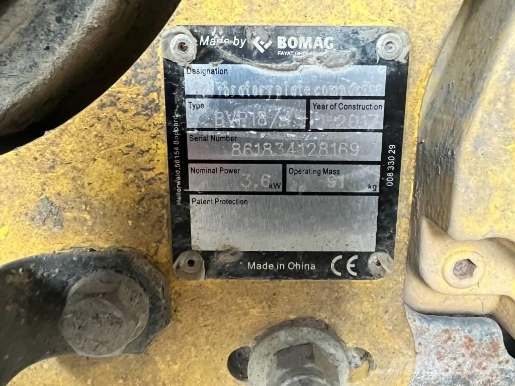 Wacker WP1550 Уплътнители за плочи
