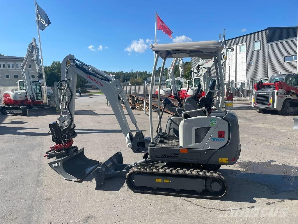 Takeuchi TB 20 E Мини екскаватори < 7 т