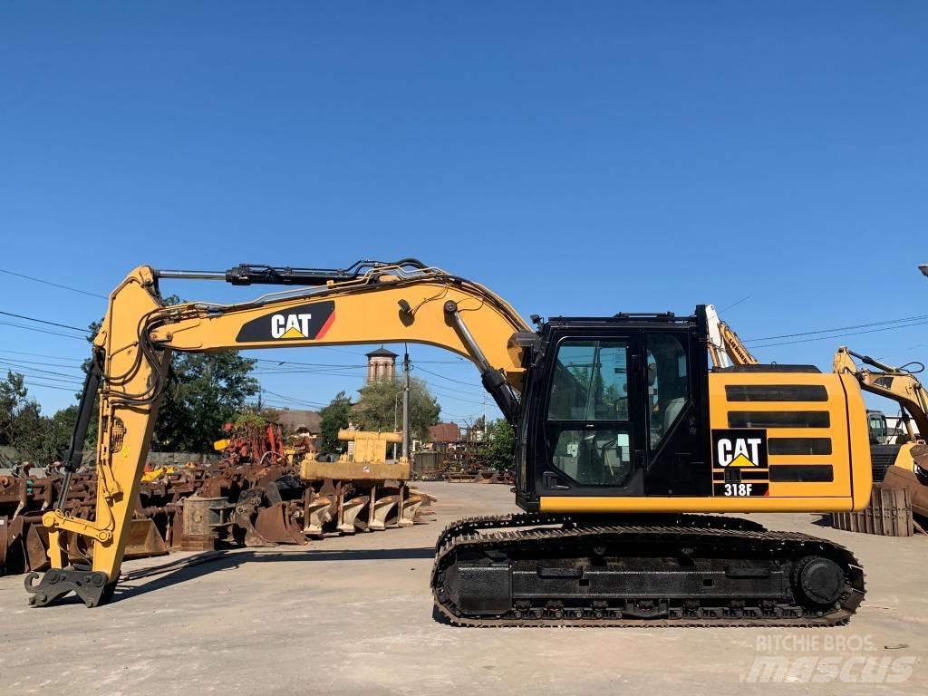 CAT 318F Верижен екскаватор