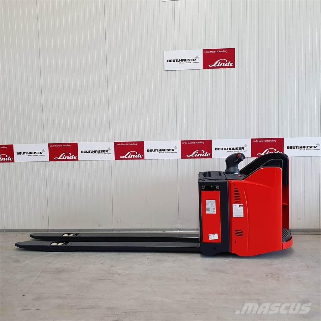 Linde T20SP lang Колички високоповдигачи с теглич