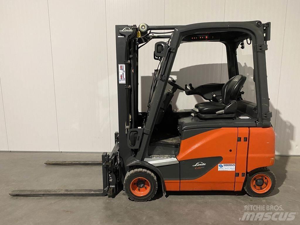 Linde E20PH-02 Електрически вилични кари-повдигачи