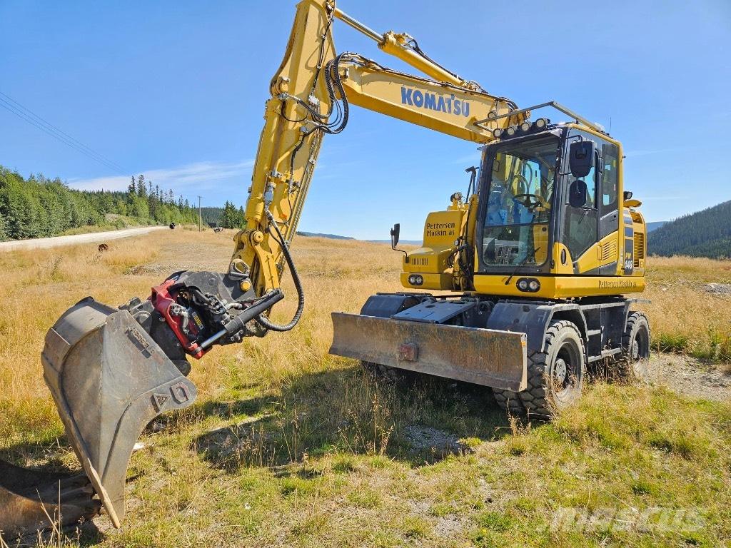 Komatsu PW 148-11 Колесни екскаватори