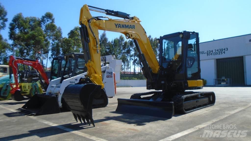 Yanmar Vio 50-6A Мини екскаватори < 7 т