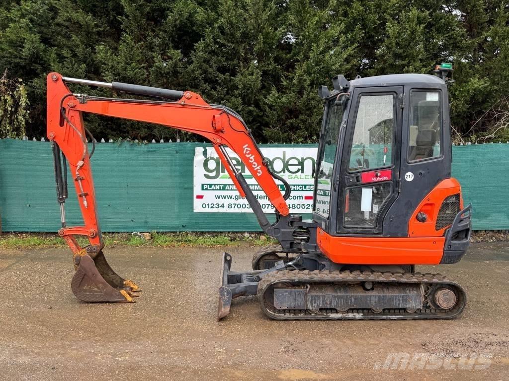 Kubota KX 101-3 Мини екскаватори < 7 т