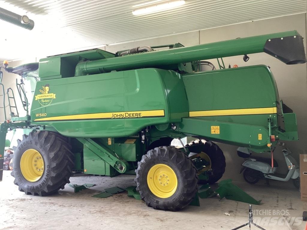 John Deere W540+618R Комбайни