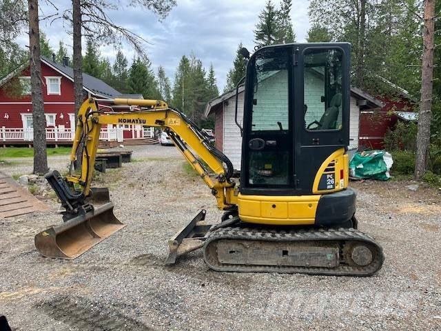Komatsu PC26MR-3 Мини екскаватори < 7 т