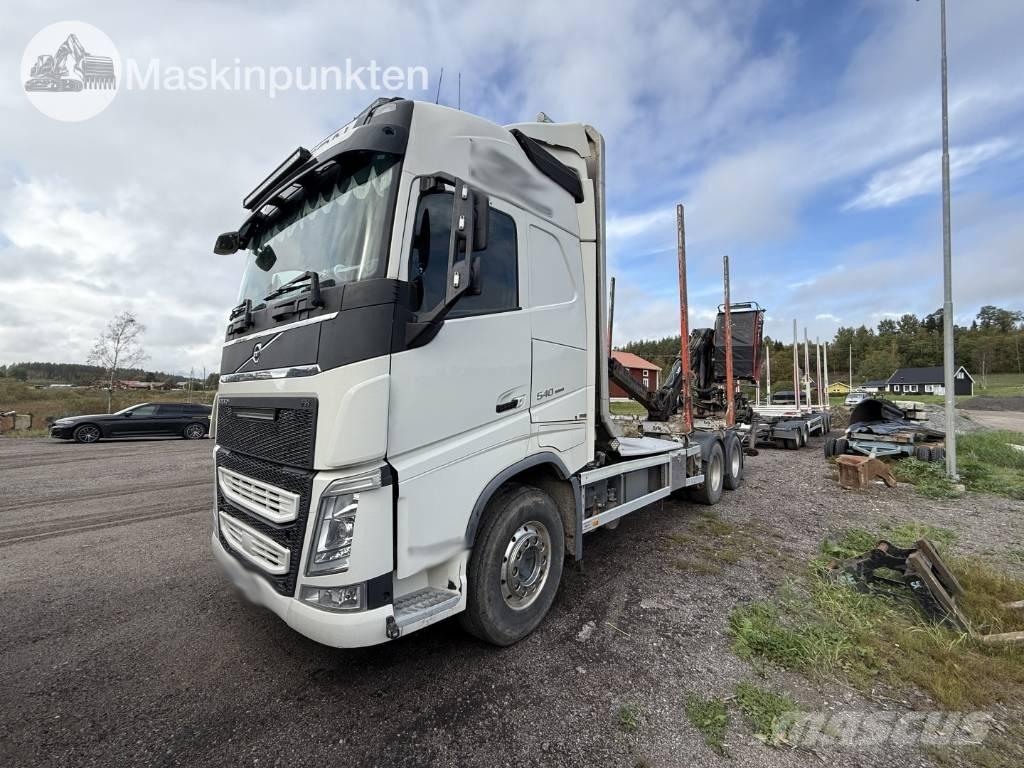 Volvo FH 540 За превоз на дървени трупи