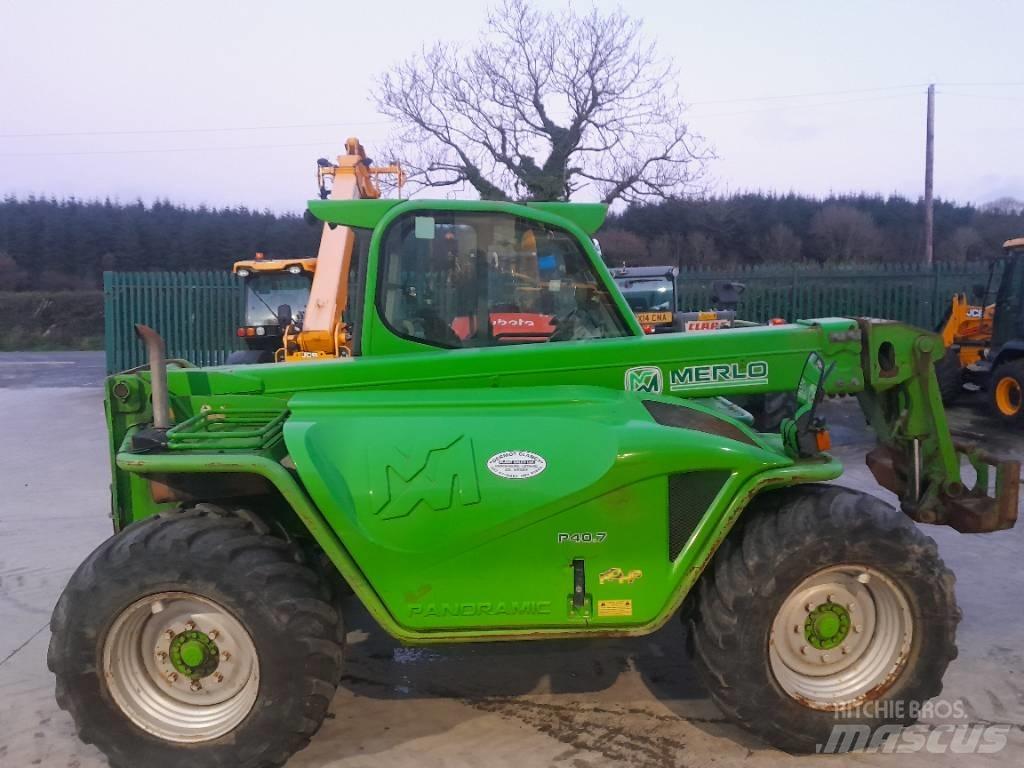 Merlo P 40.7 Телескопични товарачи