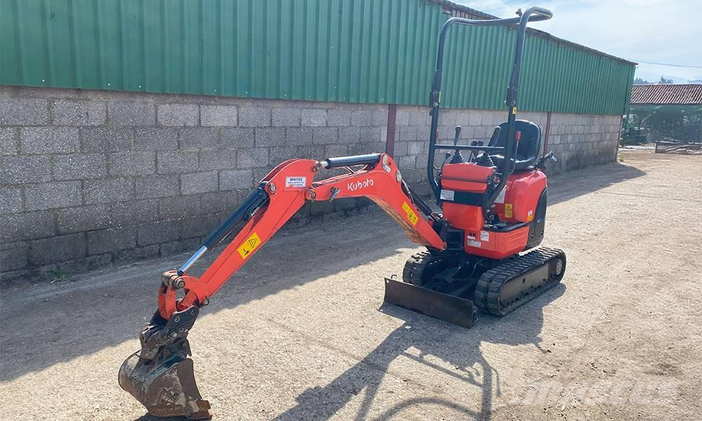 Kubota K 008-3 Мини екскаватори < 7 т