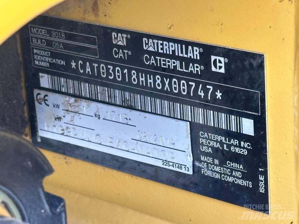 CAT 301.8 Мини екскаватори < 7 т