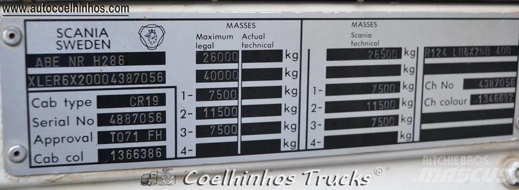 Scania 124L 400 Шаси кабини