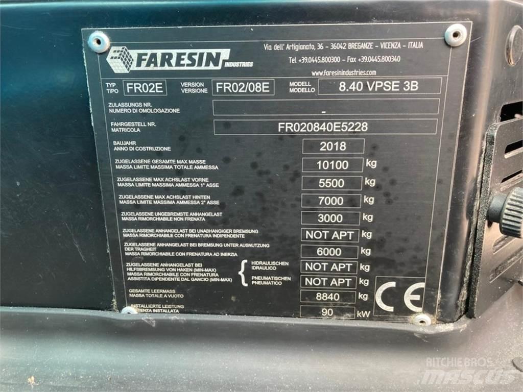 Faresin 840 Телескопични товарачи за селското стопанство