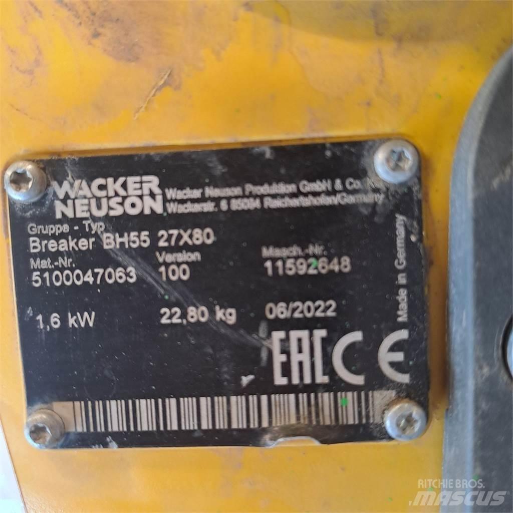 Wacker Neuson BH55 Пробки