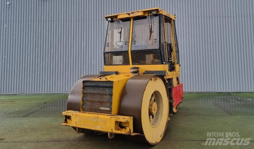 Dynapac CS14, Vält Двойни барабанни ролки
