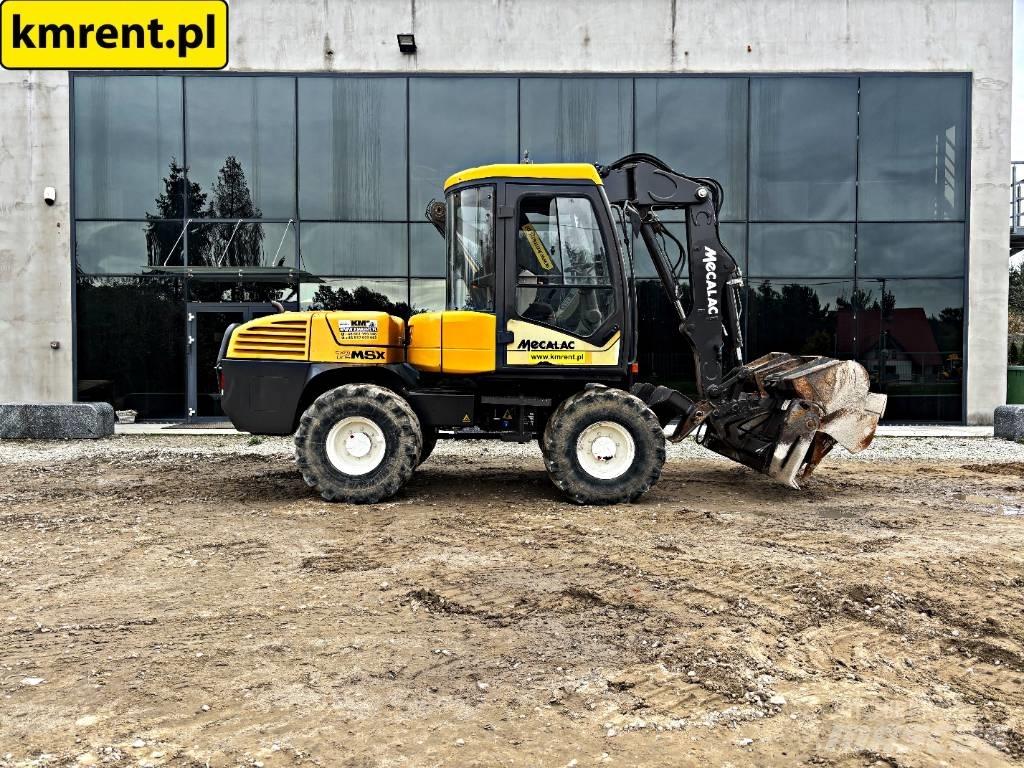Mecalac 12 M SX Товарач със заден ексватор