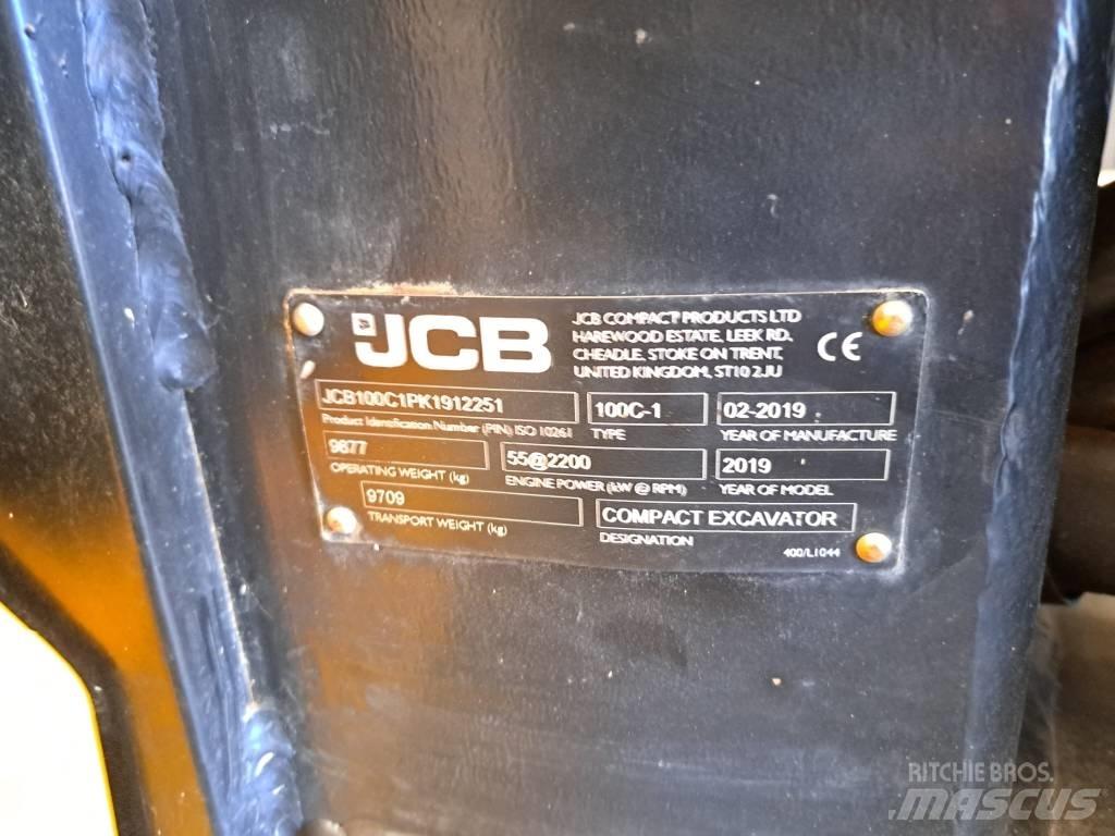 JCB 100 C-1 Средни екскаватори 7т - 12т