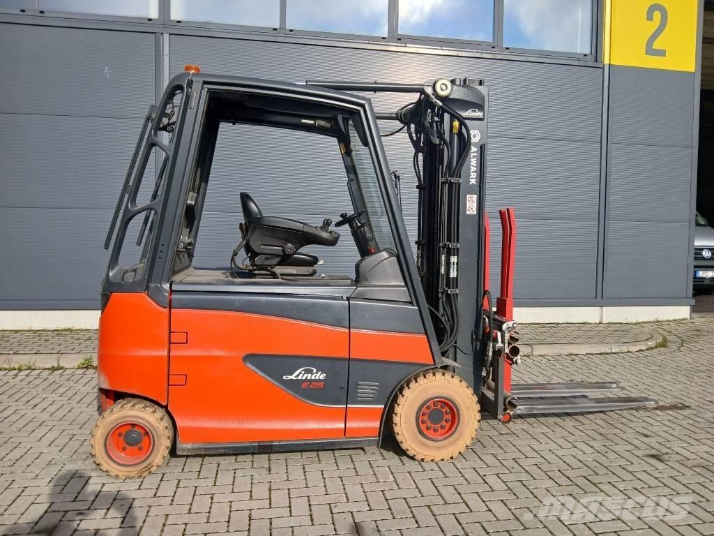 Linde E25/600 HL Електрически вилични кари-повдигачи