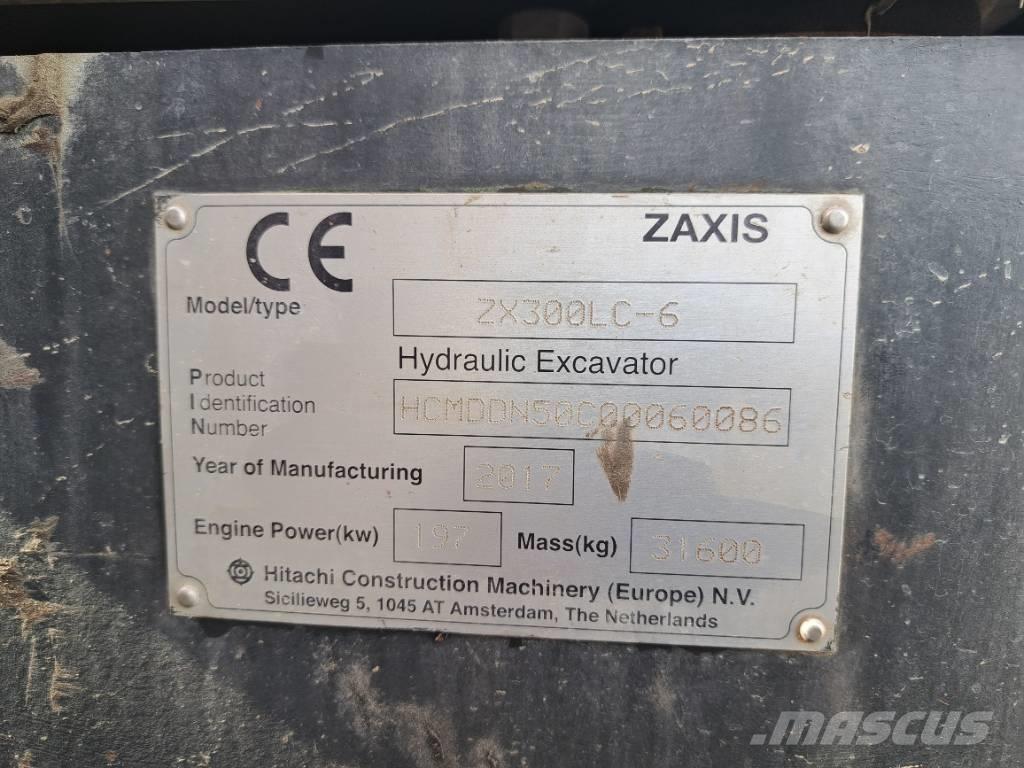 Hitachi ZX 300 LC-6 Верижен екскаватор