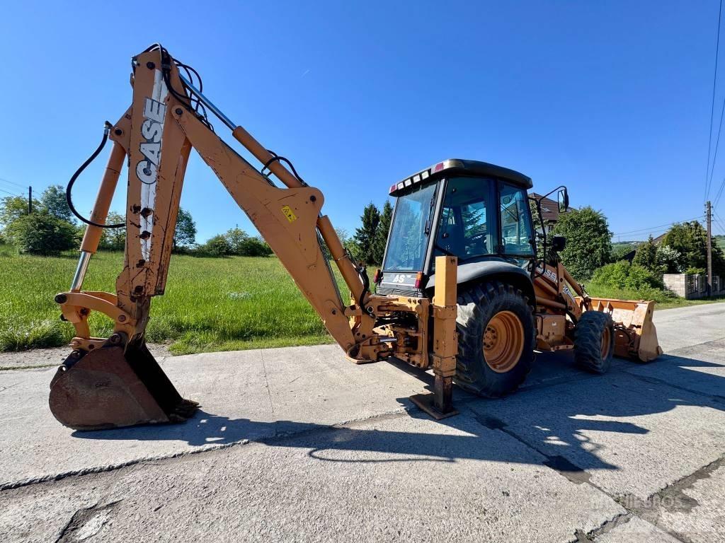CASE 580 SR-4 PT Товарач със заден ексватор
