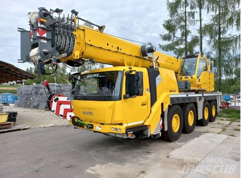 Grove kmk 4090 Всъдеходни кранове
