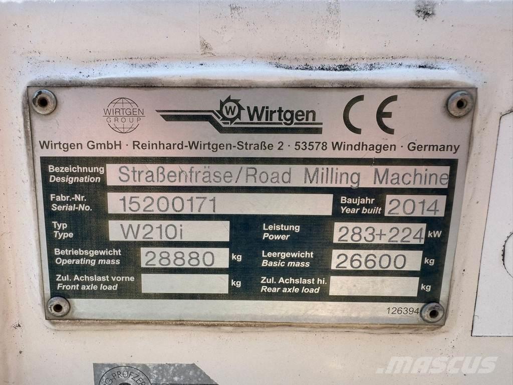 Wirtgen W210i Машини за студено раздробяване на асфалт