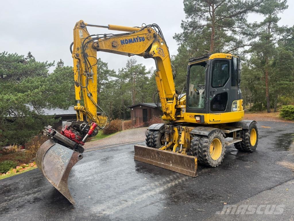Komatsu PW 98 MR-6 Колесни екскаватори