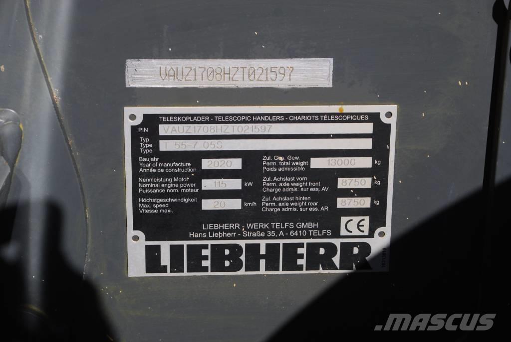 Liebherr T 55-7s Телескопични товарачи