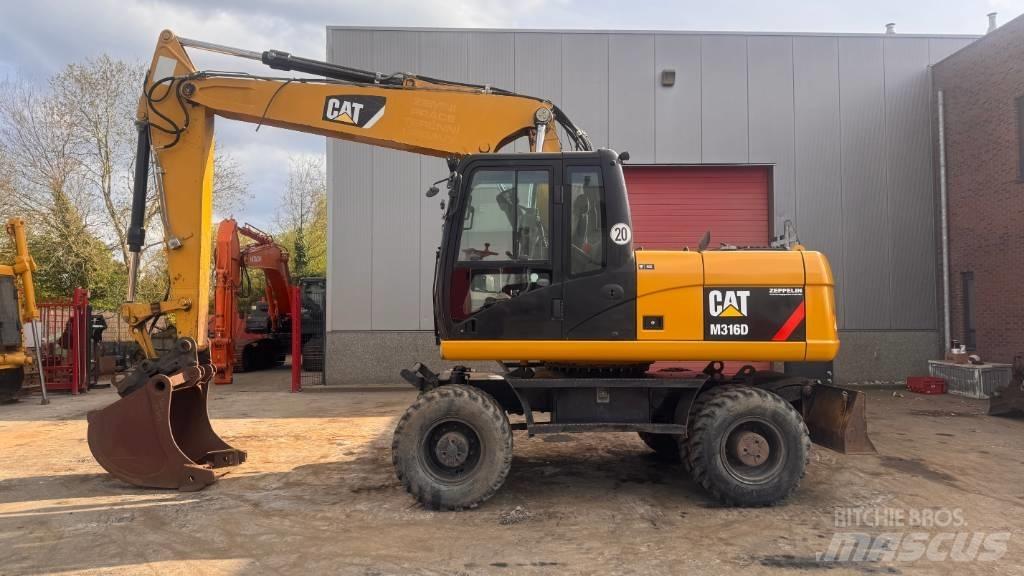 CAT M 316 D Колесни екскаватори