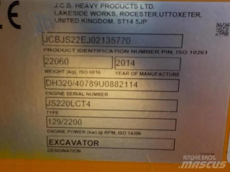 JCB JS220LC Верижен екскаватор