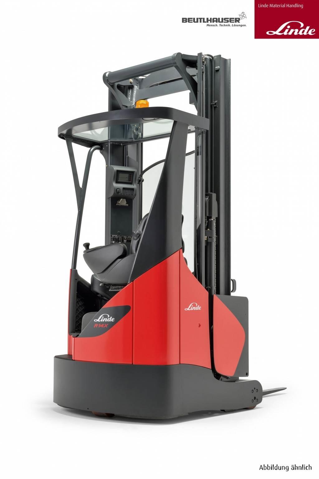 Linde R16HD Ретрак/ Високоповдигач с изместване на вилката напред